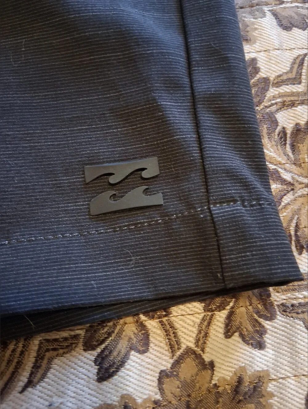 Billabong Men Short Crossfire Slub Submersible Sz40 Wather Repellent Performance